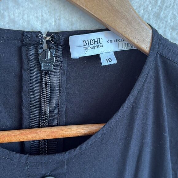 Bibhu Mohapatra Collective Cutout‎ Fringe Dress Womens Size 10 Black - Picture 6 of 12